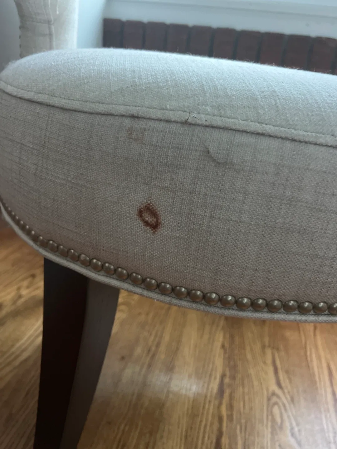 Upholstered pair Accent Chair - custom made-Cream Colour image indicator(9)