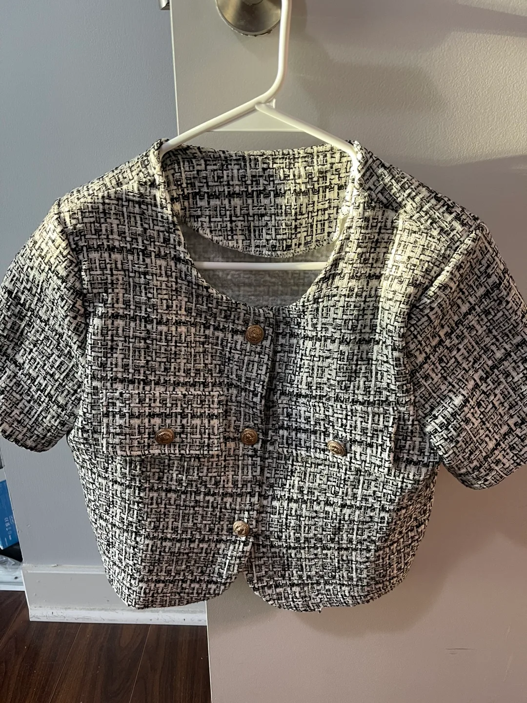 Tweed Cropped Jacket image indicator(2)