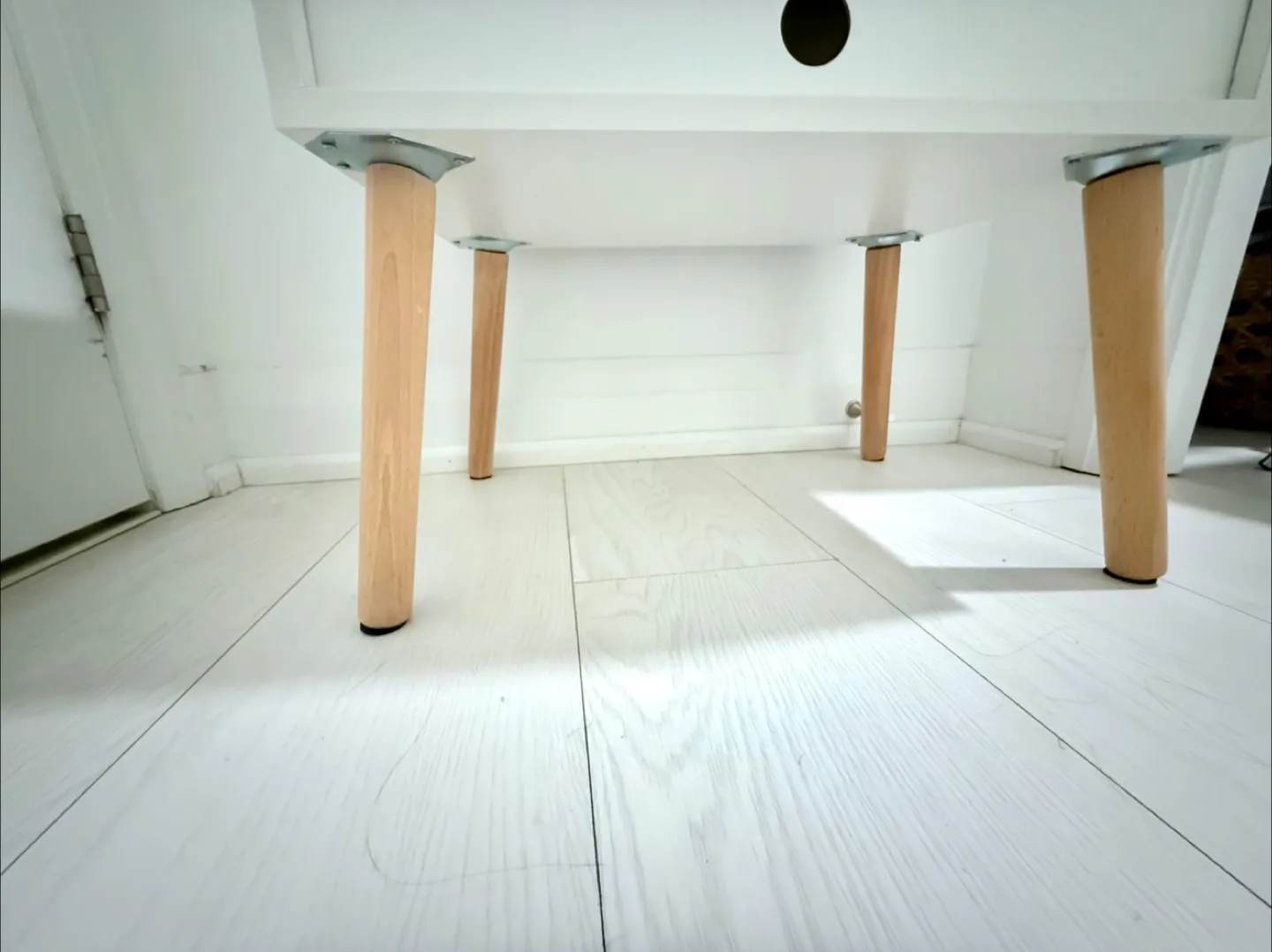 “LIKE NEW” White & Wood Nightstands - Set of 2 image indicator(7)