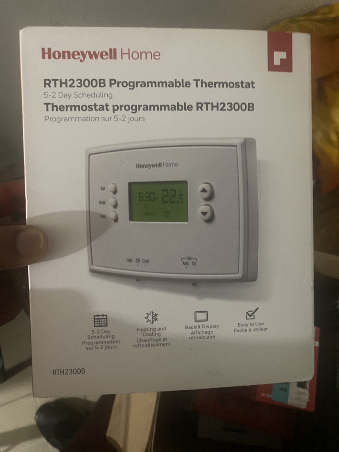 Honeywell Home RTH2300B Programmable Thermostat