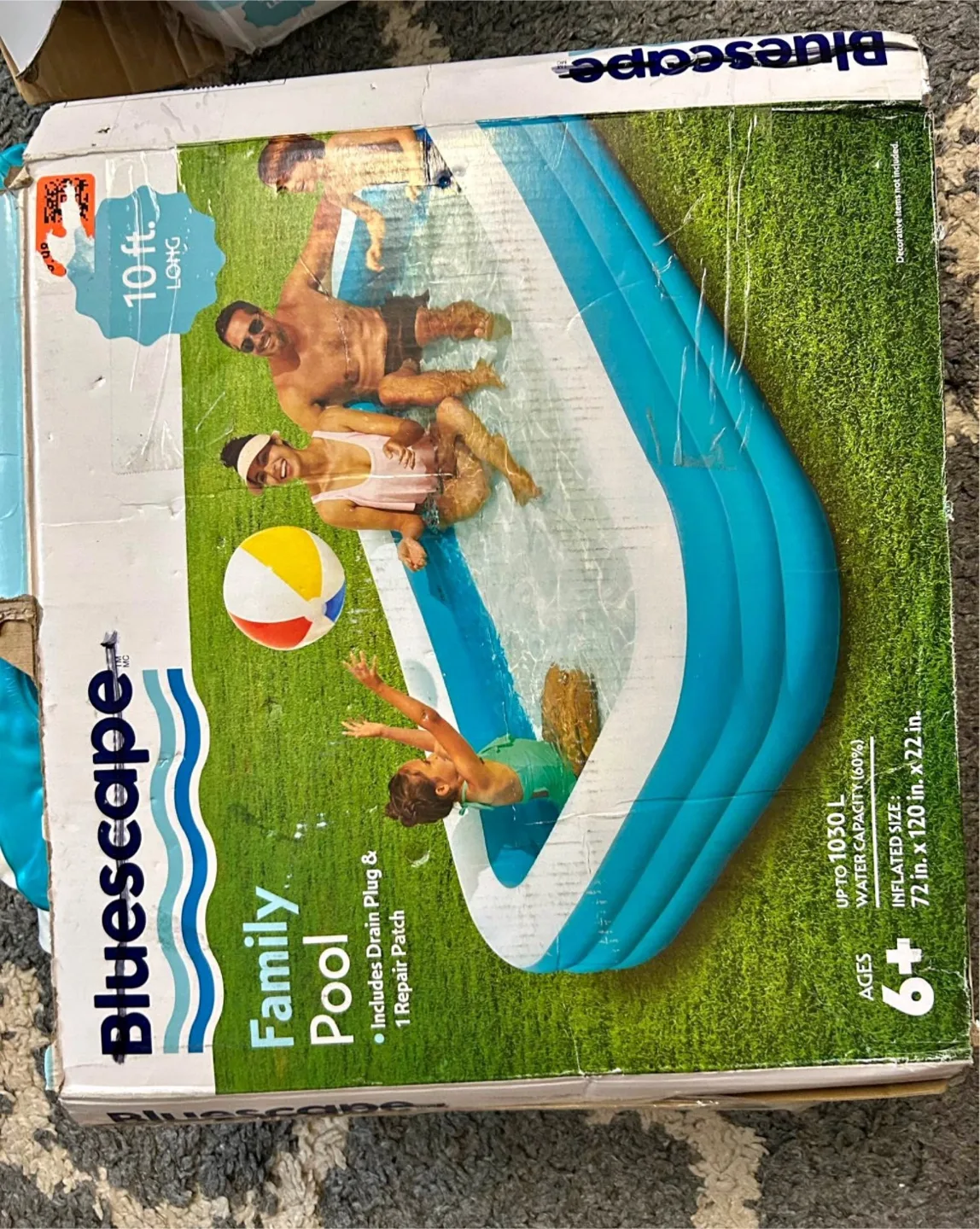 Bluescape 10ft Family Pool - Ages 6+ thumbnail