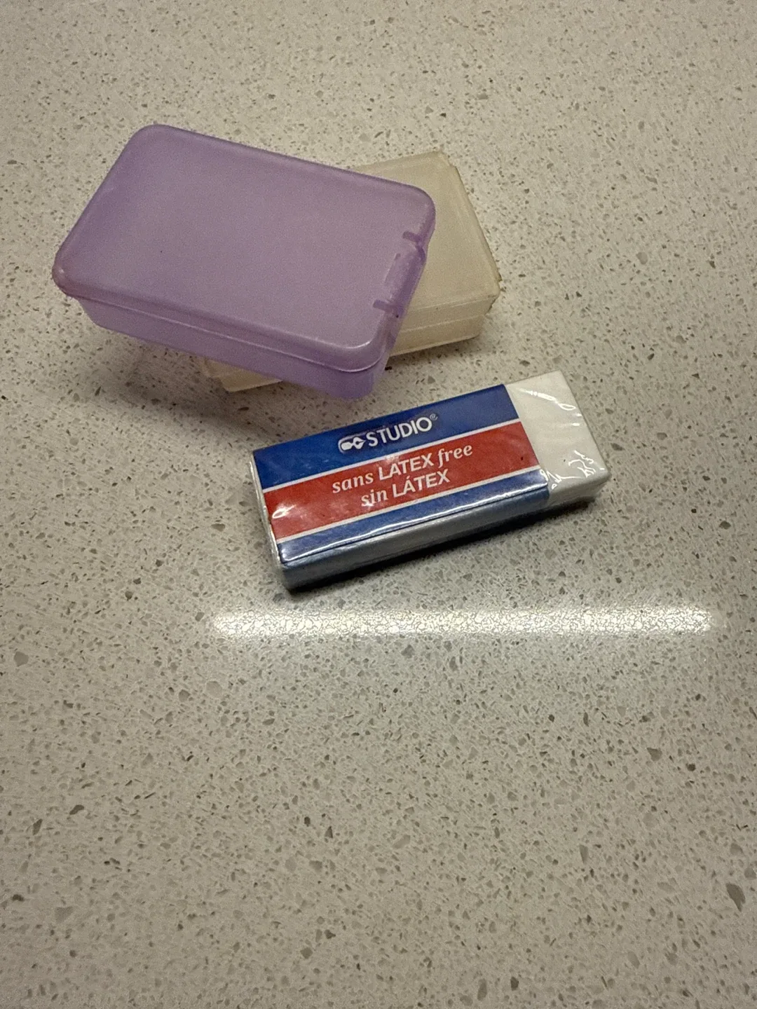 Studio Latex Free Eraser + pill boxes thumbnail
