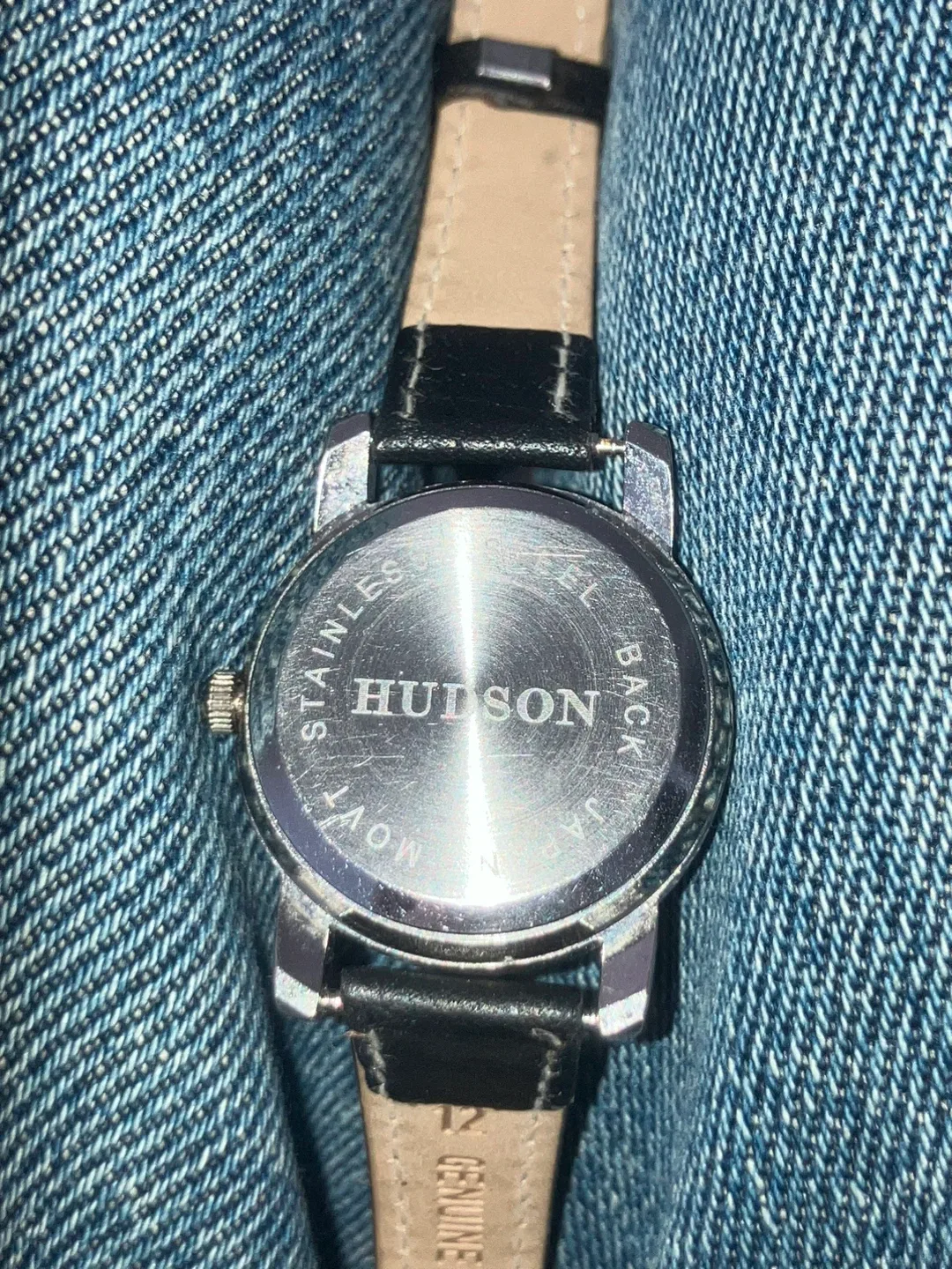 Hudson Quartz Watch - Black Leather Strap image indicator(2)