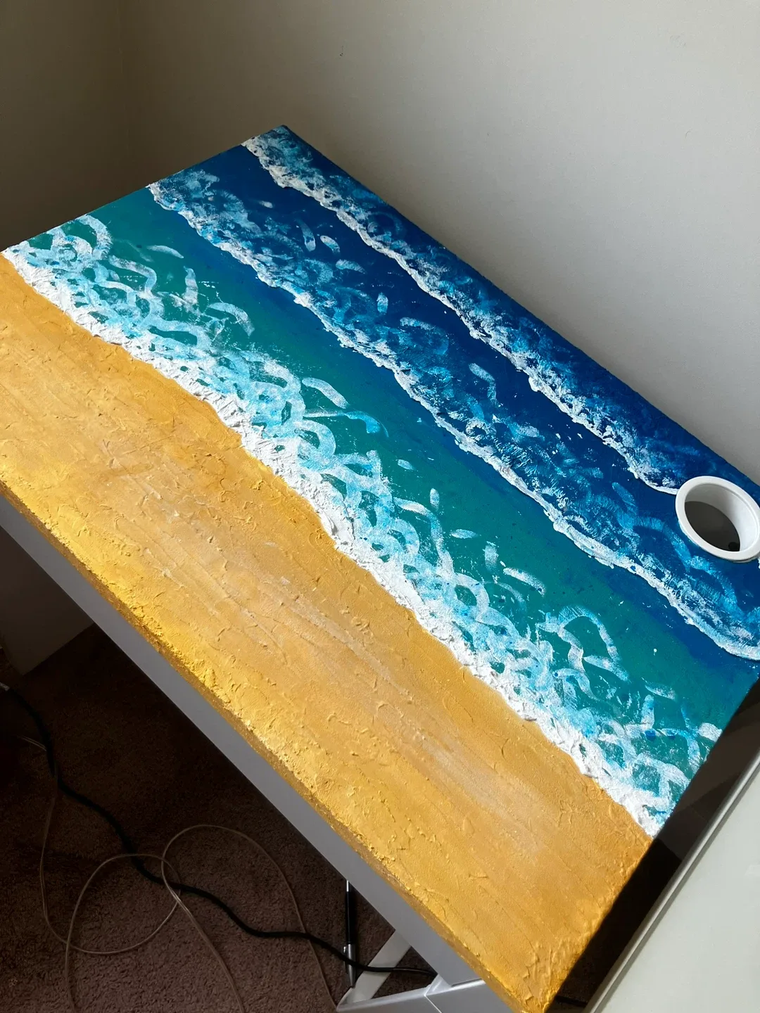 Painted Desk - Beach Theme image indicator(2)