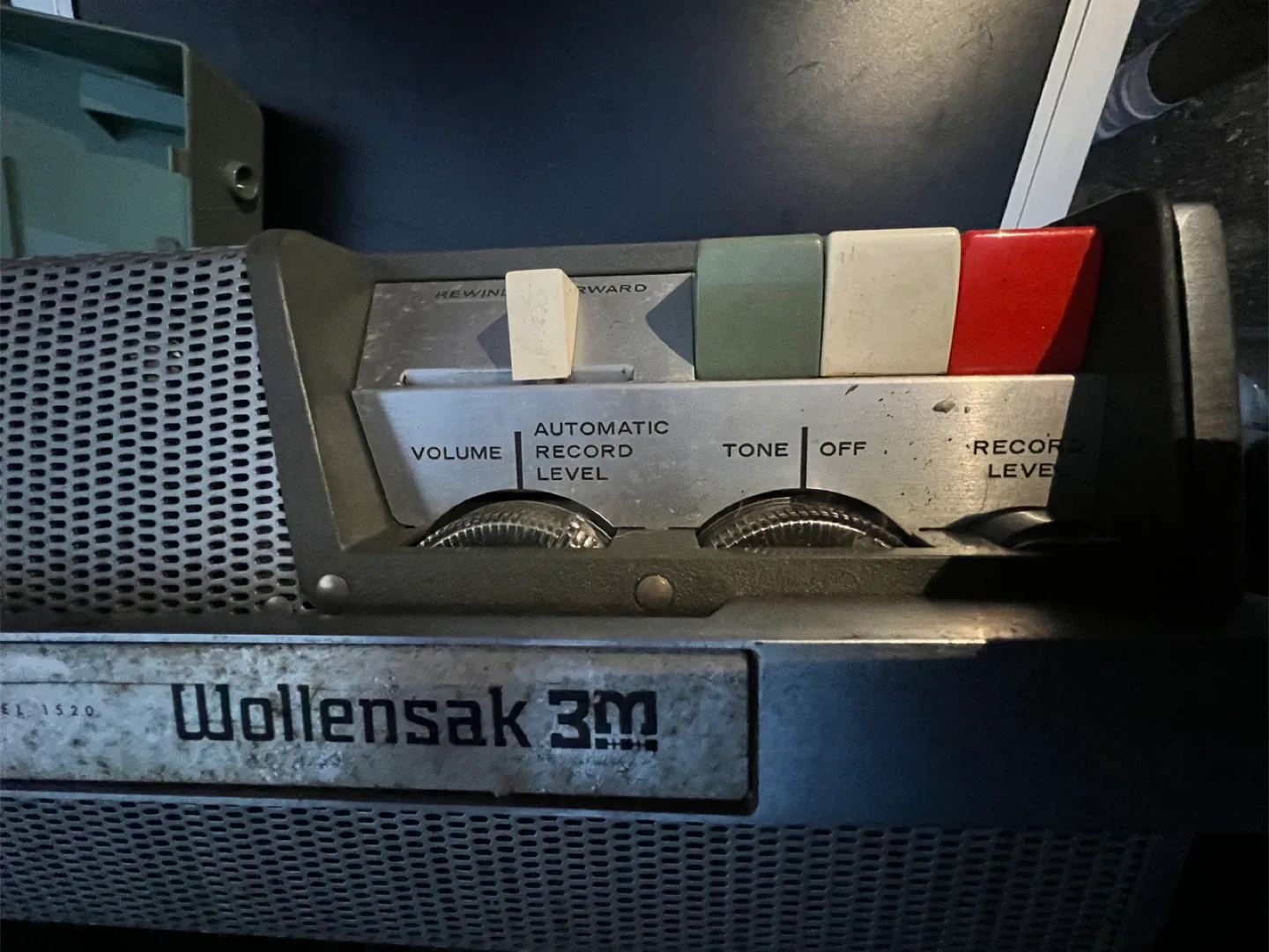 Wollensak 3M Model 1520 Tape Recorder vintage image indicator(4)