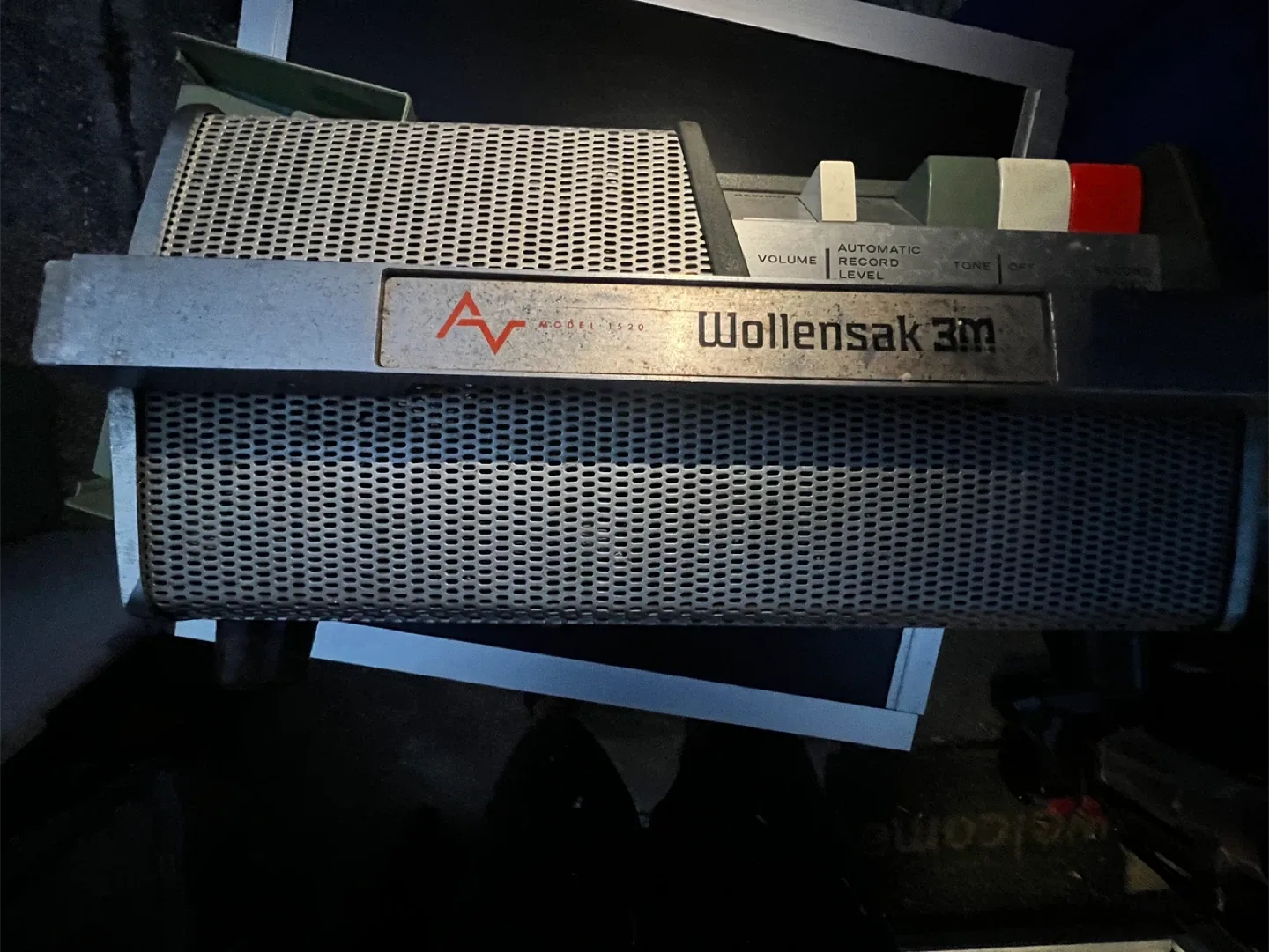 Wollensak 3M Model 1520 Tape Recorder vintage image indicator(5)