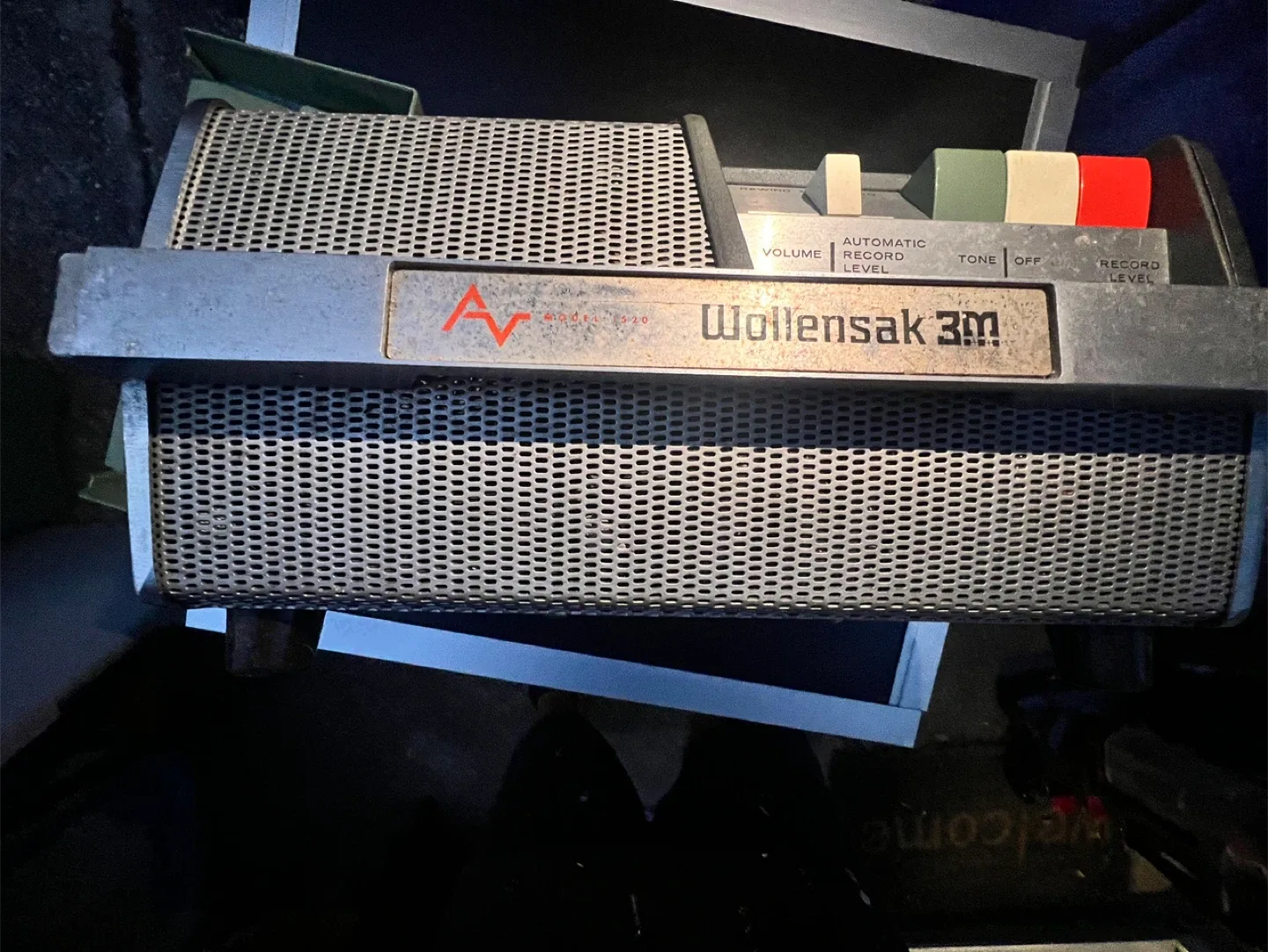 Wollensak 3M Model 1520 Tape Recorder vintage image indicator(7)