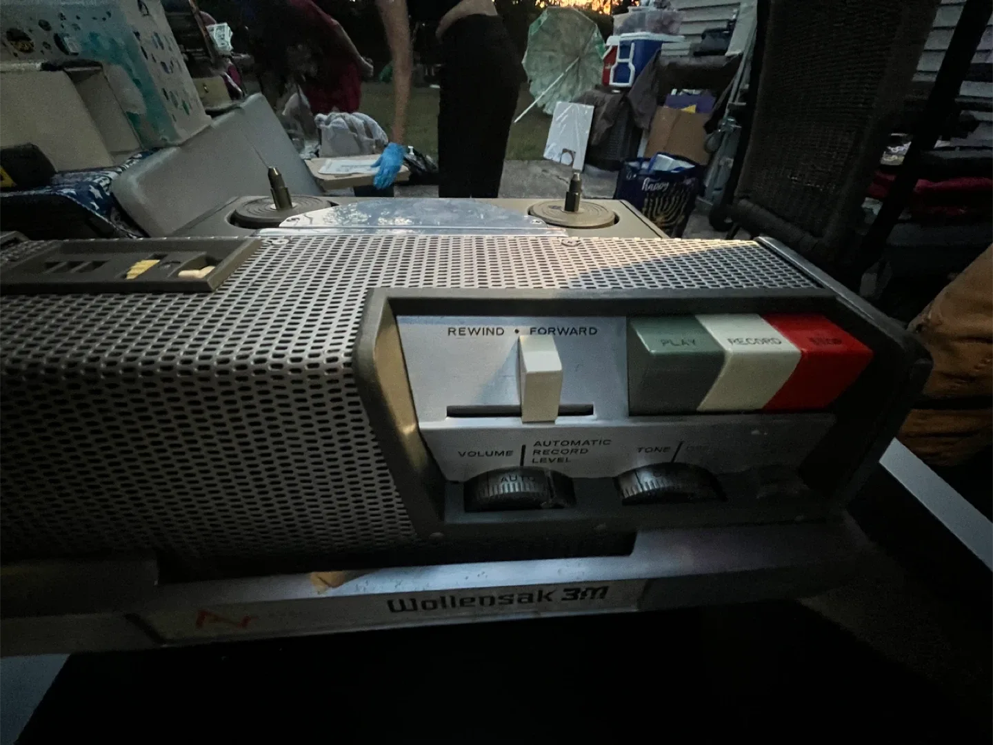 Wollensak 3M Model 1520 Tape Recorder vintage image indicator(8)