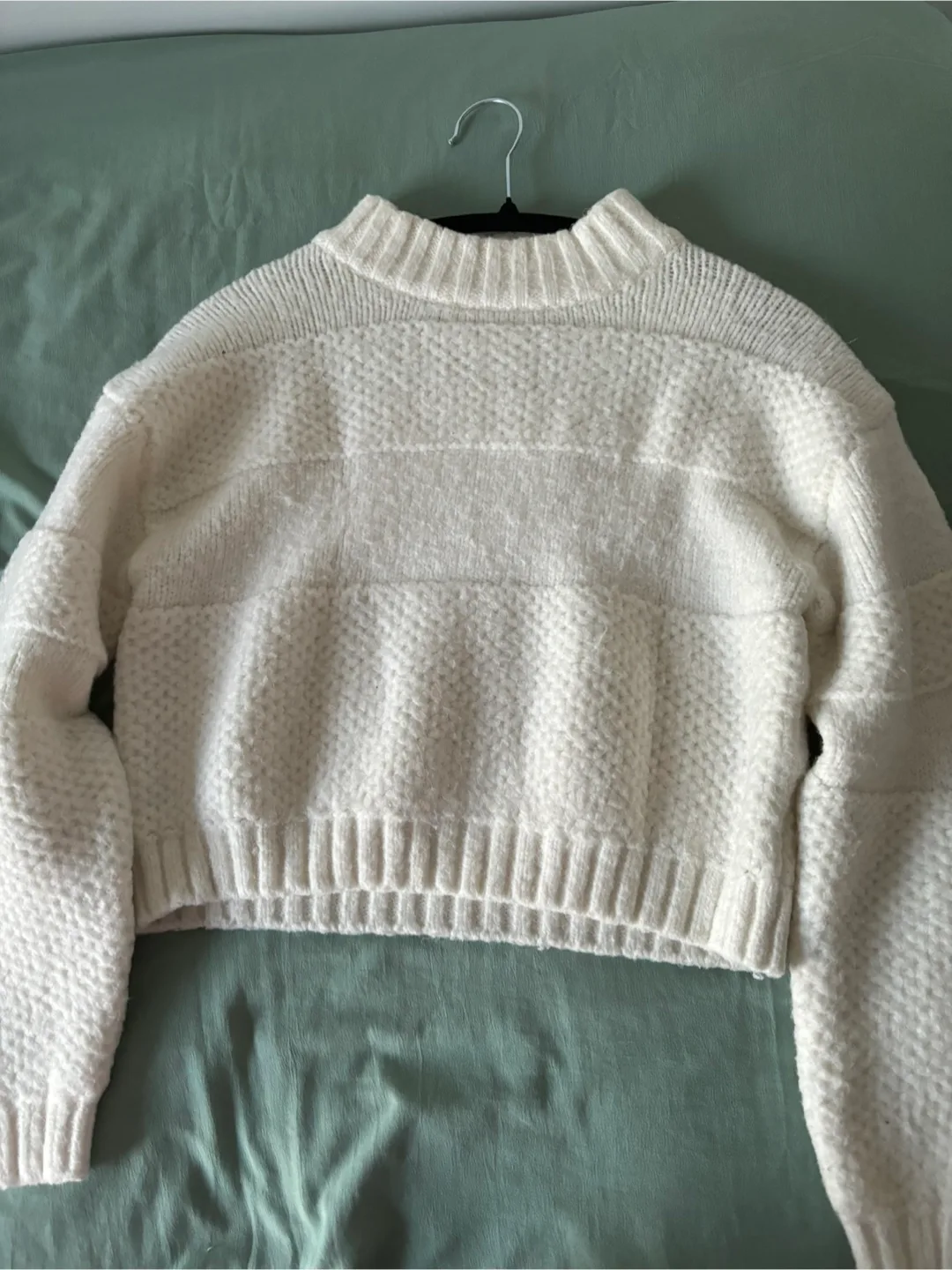 White Knit Sweater thumbnail