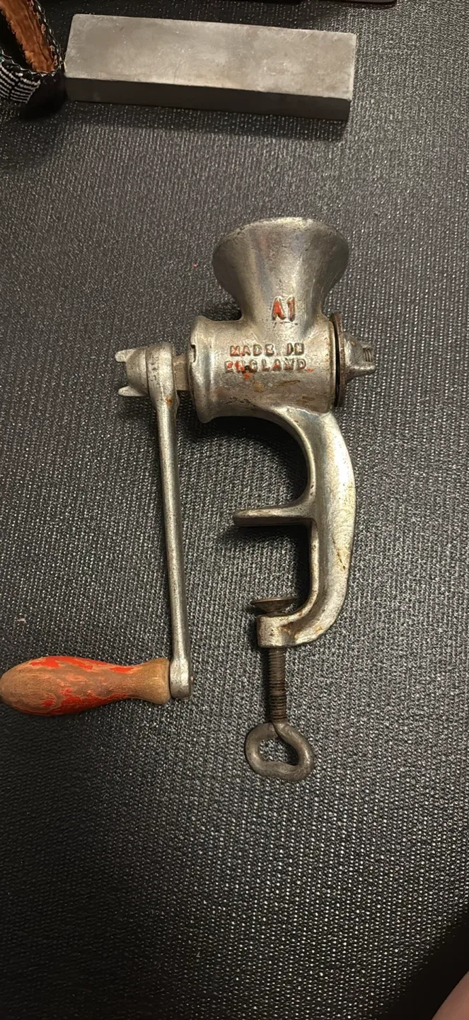 Vintage Enterprise Meat Grinder - Made in England thumbnail