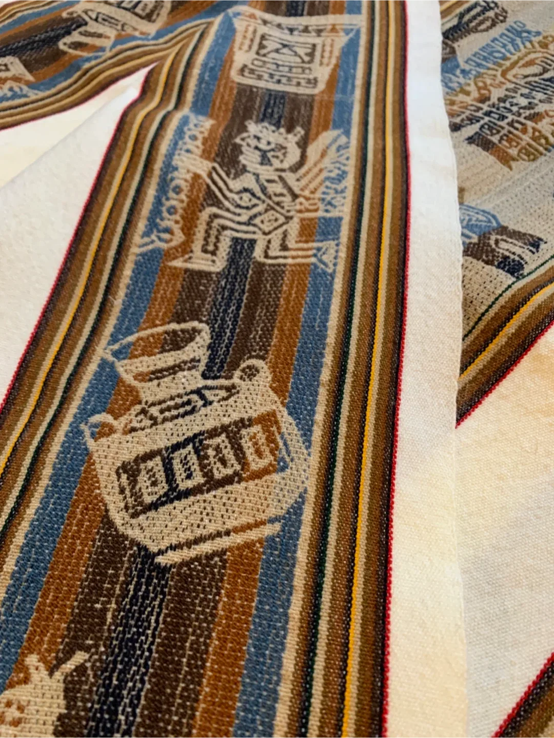 🆕Large Handwoven tablecloth| tapestry image indicator(3)