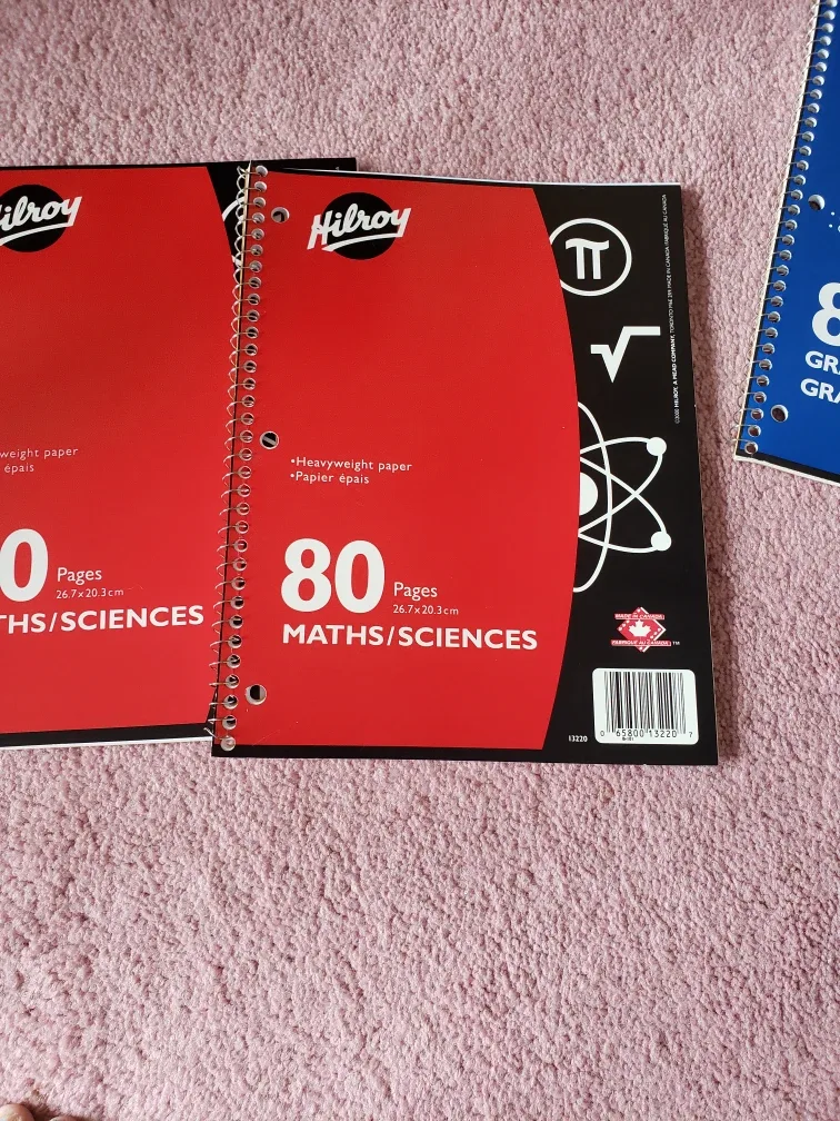 Hilroy 80-Page 1-Subject Notebooks image indicator(3)