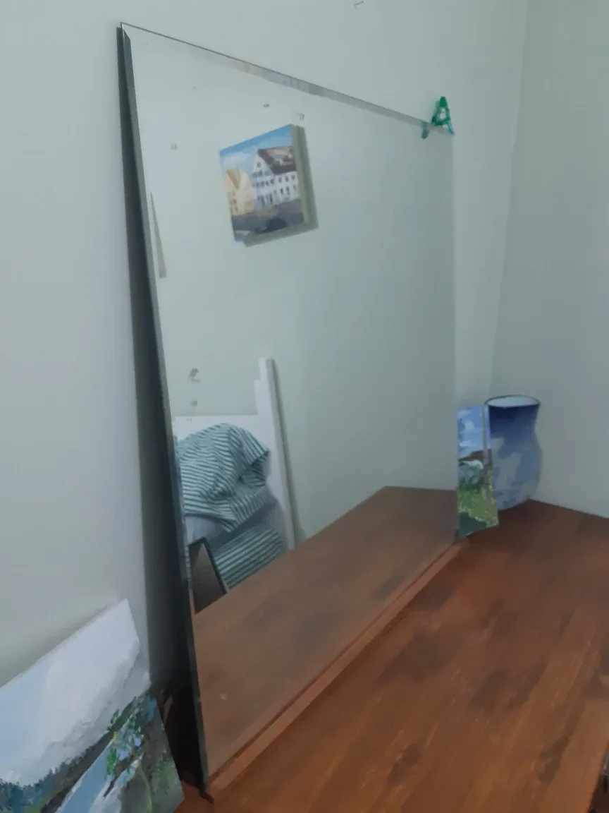 Big Frameless Vanity Mirror image indicator(2)