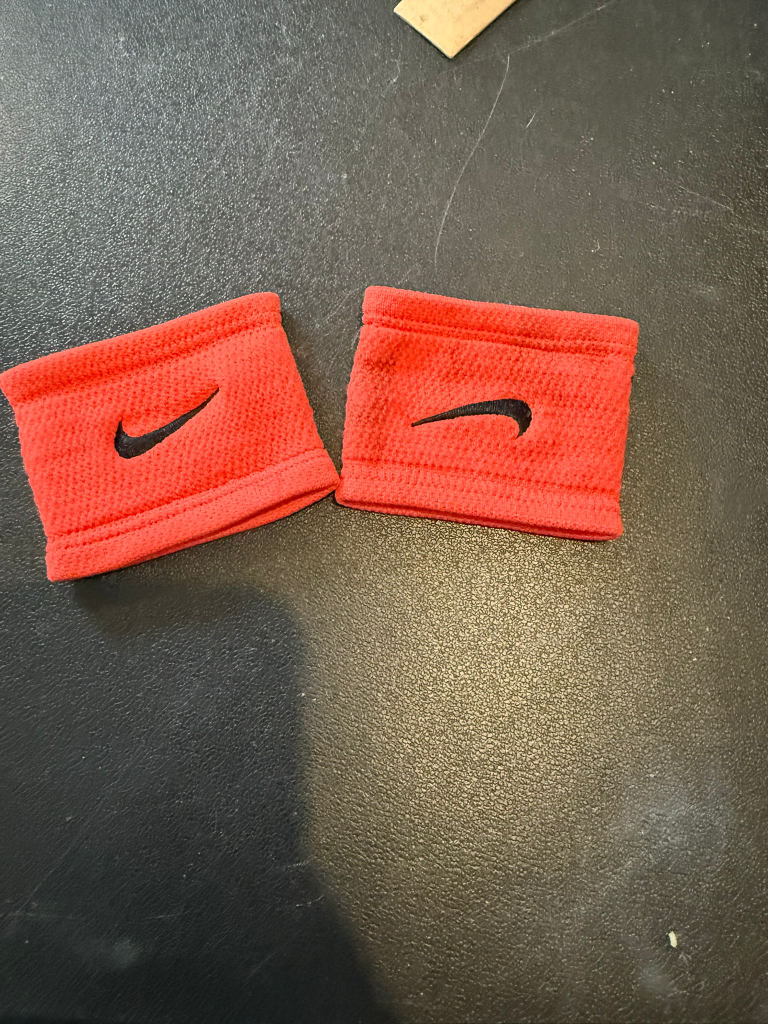 Nike Red Wristbands