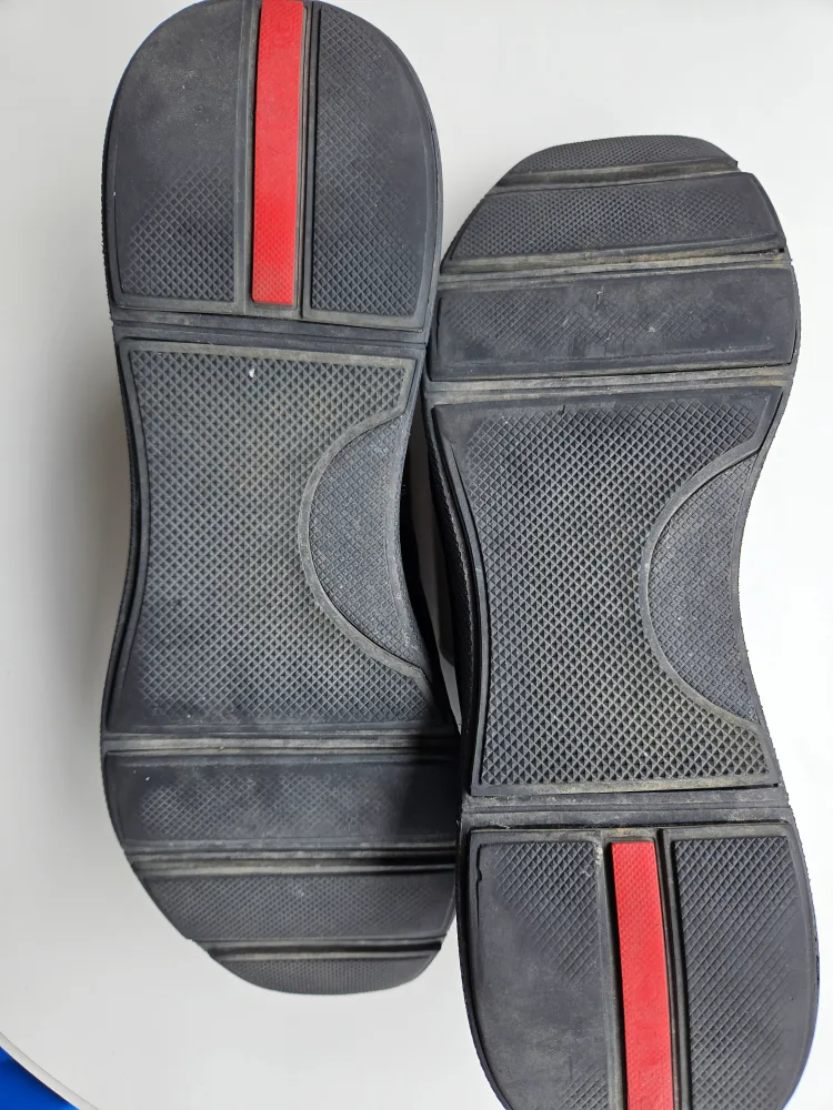 Prada Black Leather Sneakers image indicator(5)