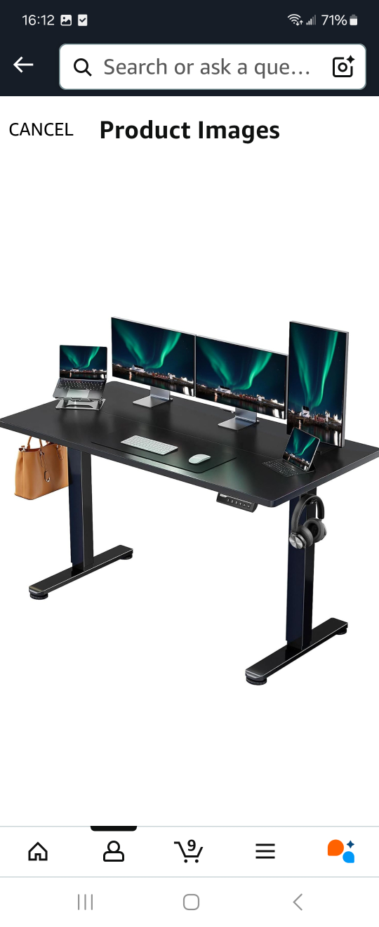 Electric Standing Desk, adjustable height
