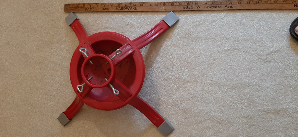 Red Christmas Tree Stand - photo 2