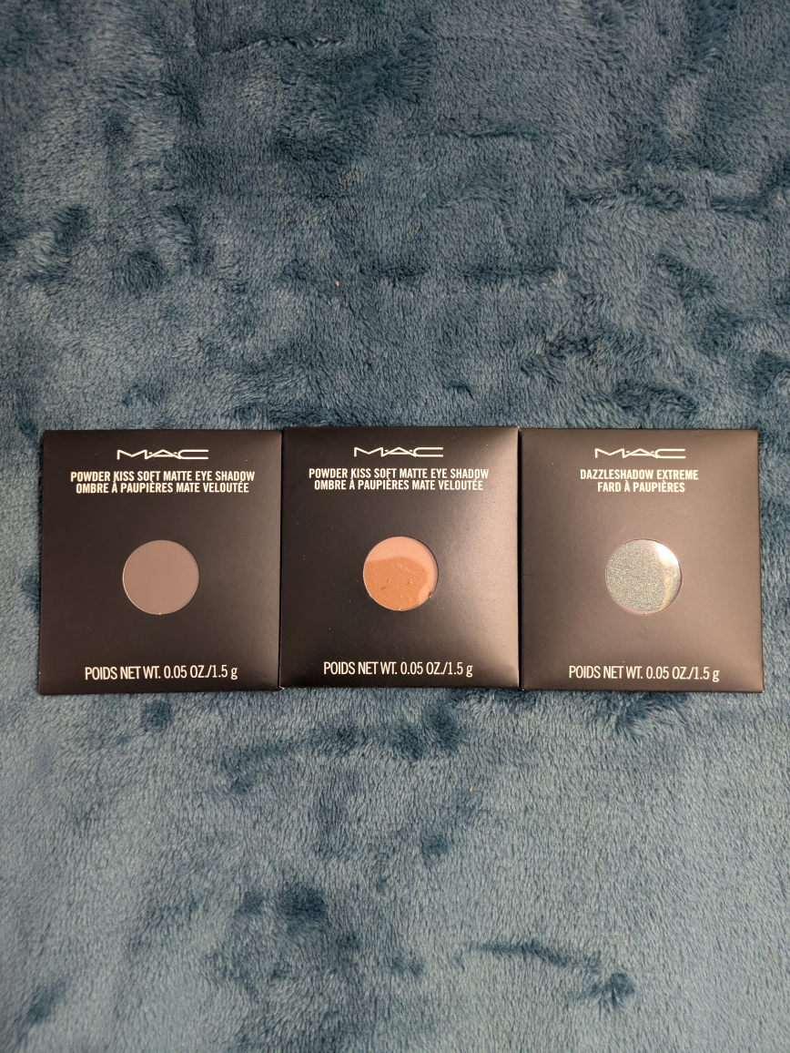 MAC Eyeshadows - Powder Kiss & Dazzleshadow