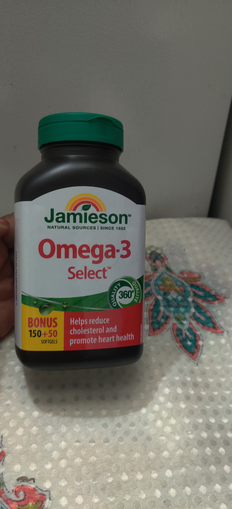Jamieson Omega-3 Select, 200 Softgels