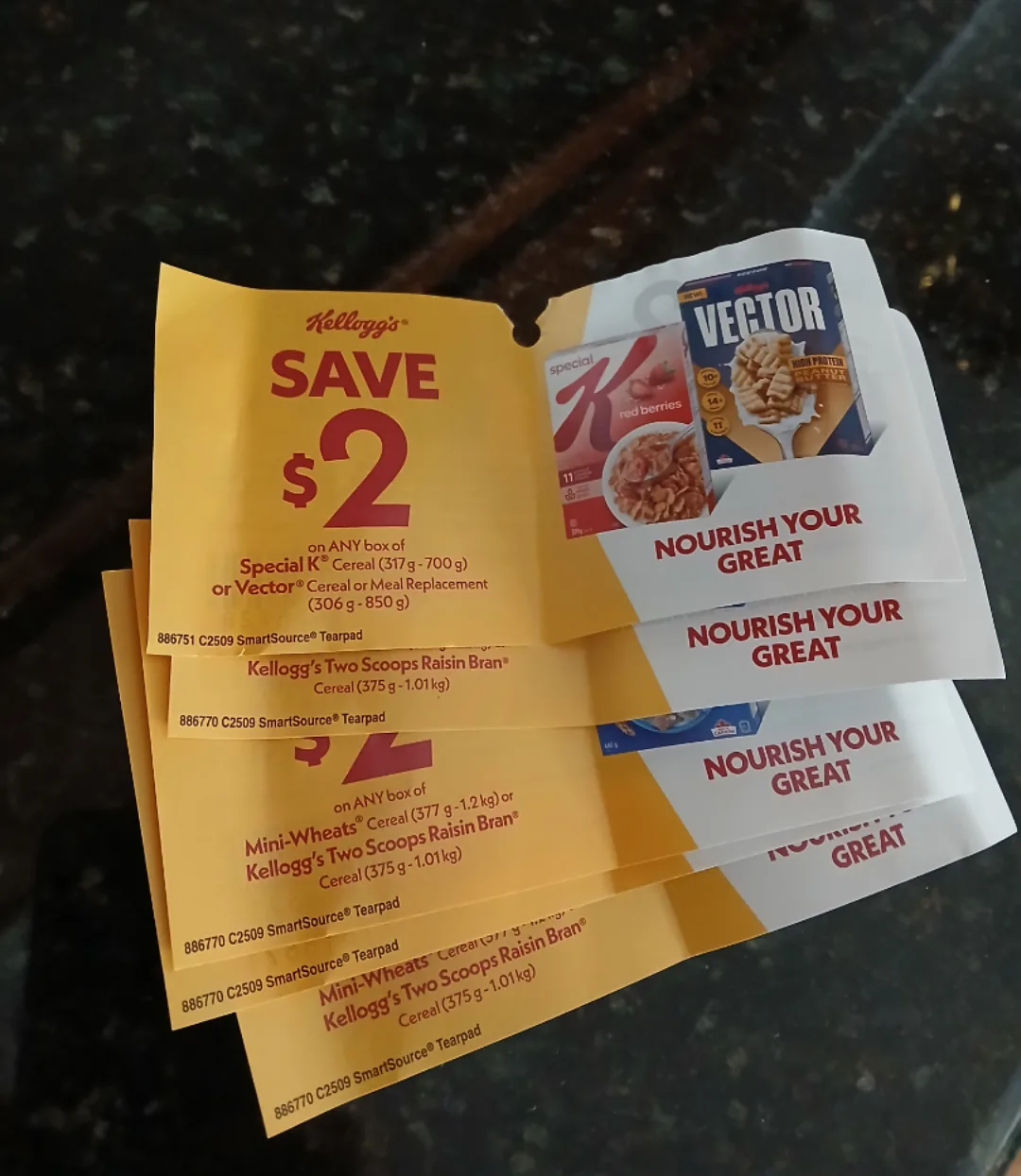 5 Kellogg's Cereal Coupons - Save $2