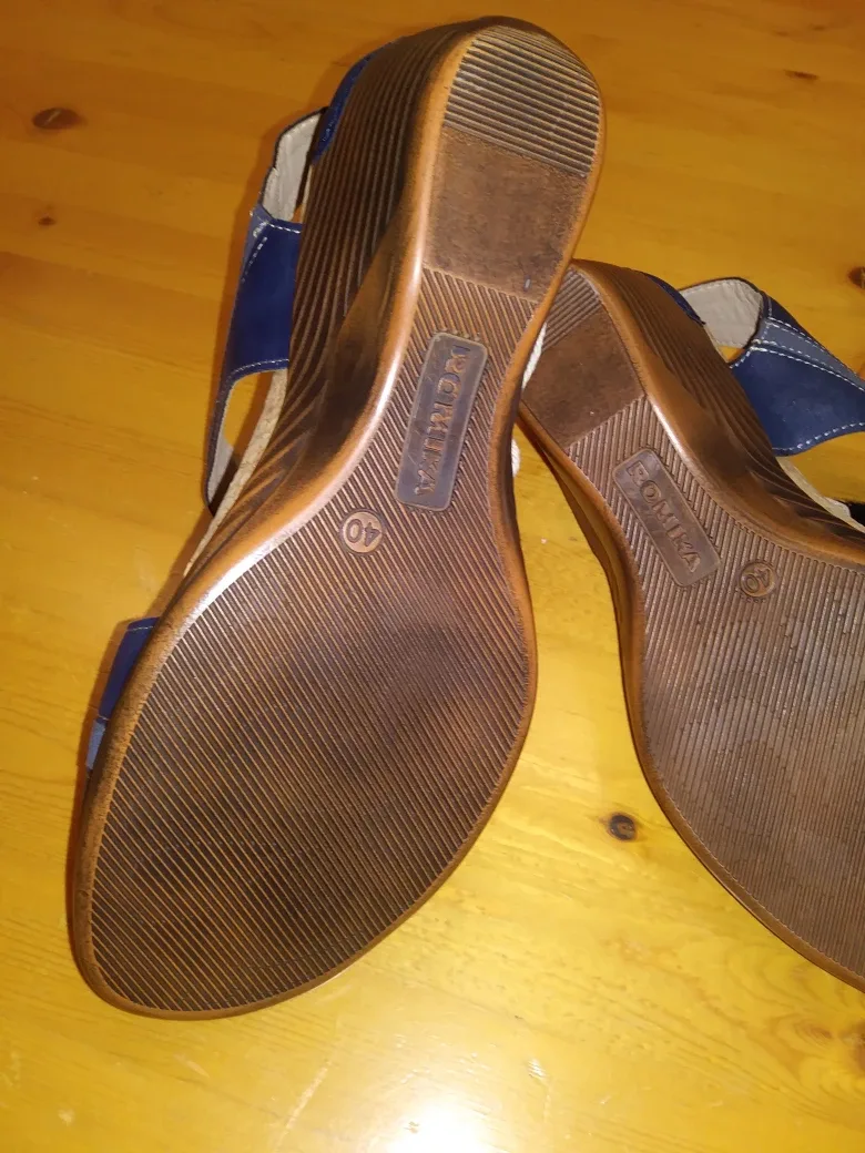 Romika Ibiza 25 Blue Sandals - Size 40 (US 9) image indicator(4)