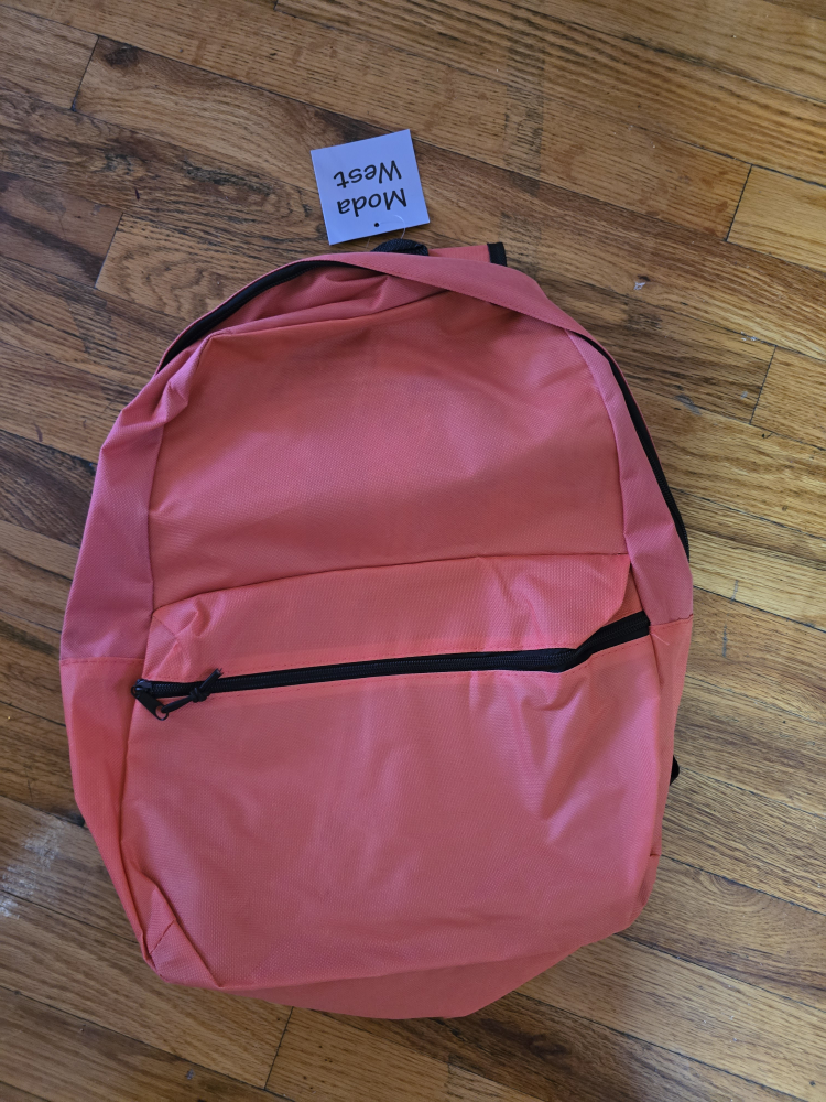 [freecycle] Moda West Backpack - coral & Black