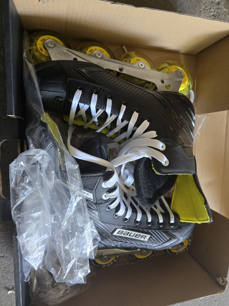 Bauer Dart Roller Hockey Skates - Size 8.0 cyber clean out - photo 2