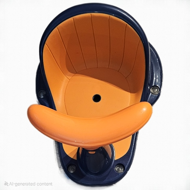 Blue & Orange Baby Bath Seat - photo 2