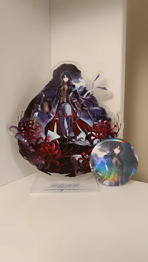 Blade Honkai Acrylic Stand & Button thumbnail
