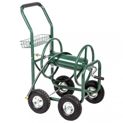 Green Garden Hose Reel Cart - photo 2