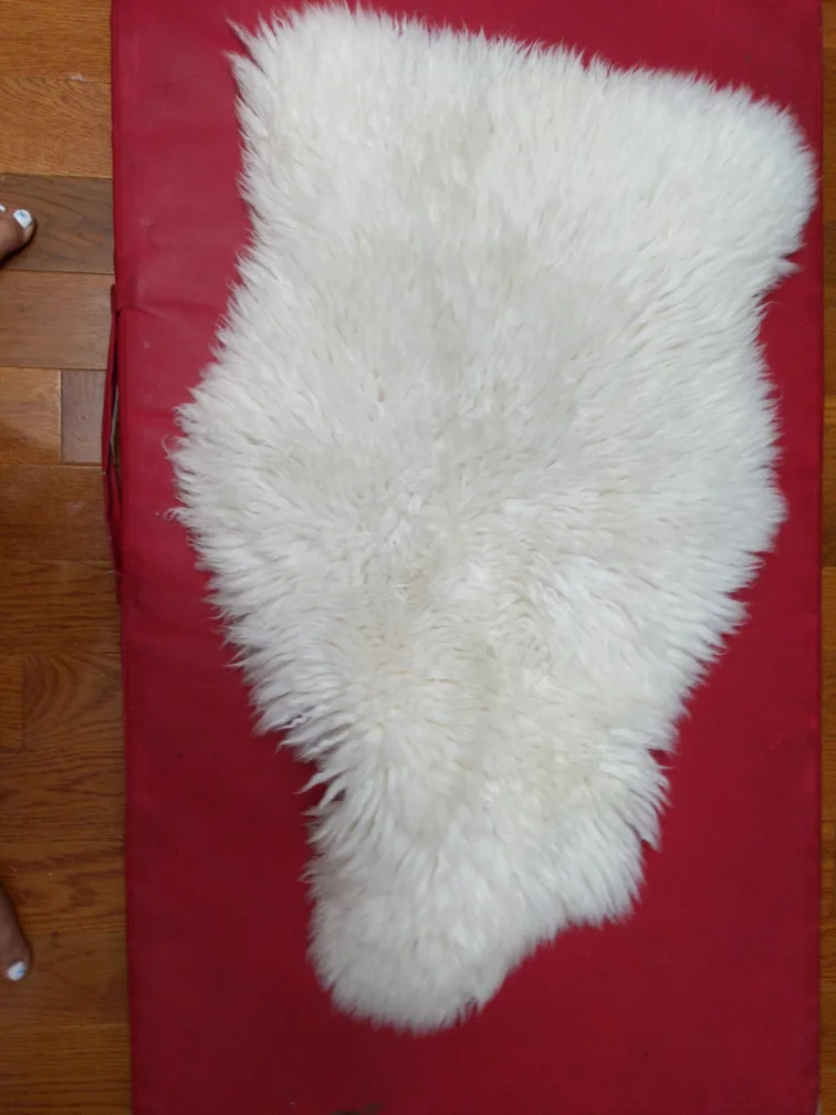 White Sheepskin Rug image indicator(2)