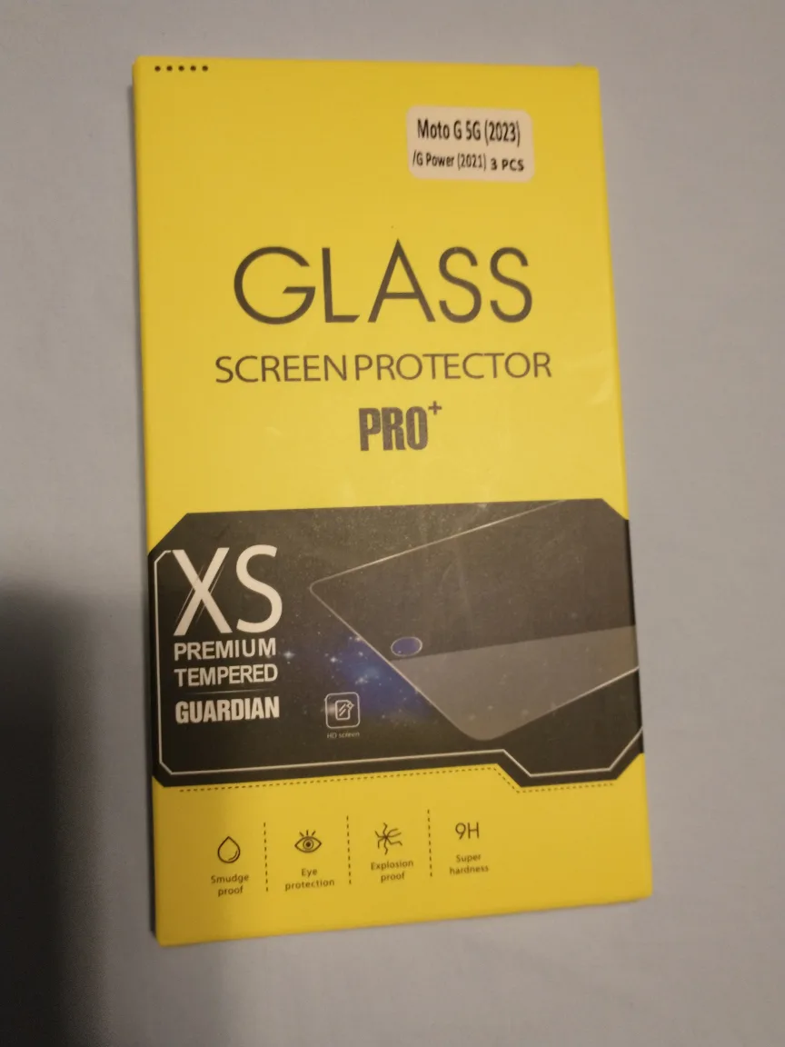 Tempered glass moto g power screen protectors pack of 3 thumbnail