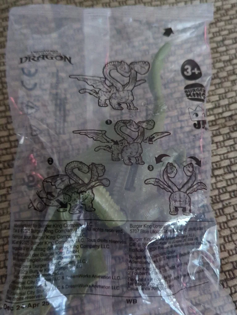 Burger King How to Train Your Dragon Toy thumbnail