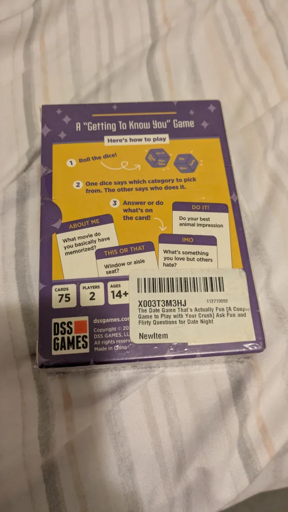 The Date Game: That's Actually Fun - New! image indicator(2)