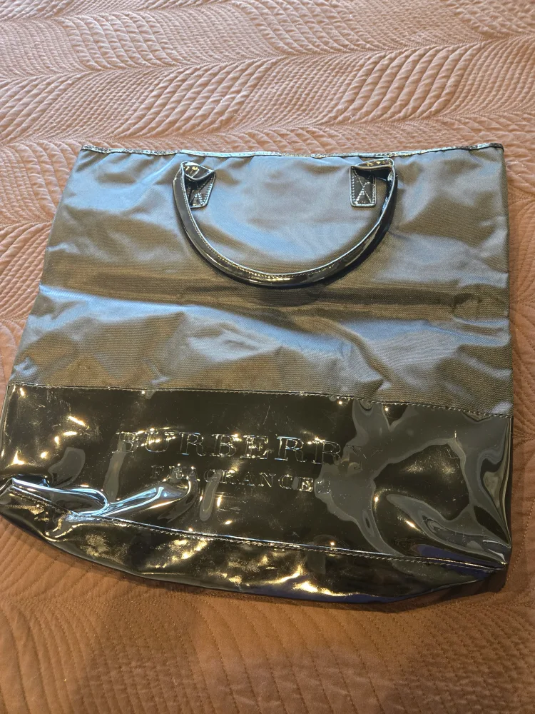 Burberry Fragrances Black Tote Bag thumbnail