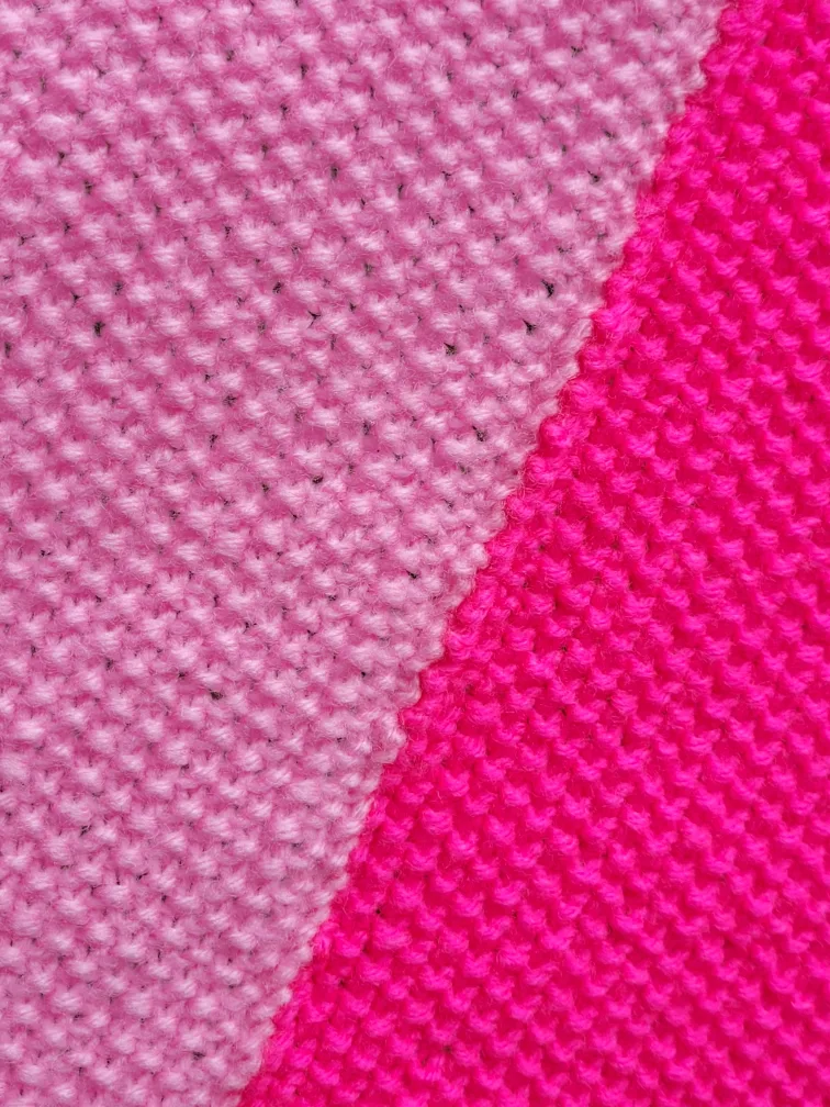 Striped Knitted Blanket Picnic Blanket image indicator(3)