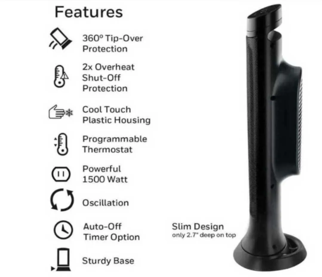 Honeywell Slim Heater image indicator(8)