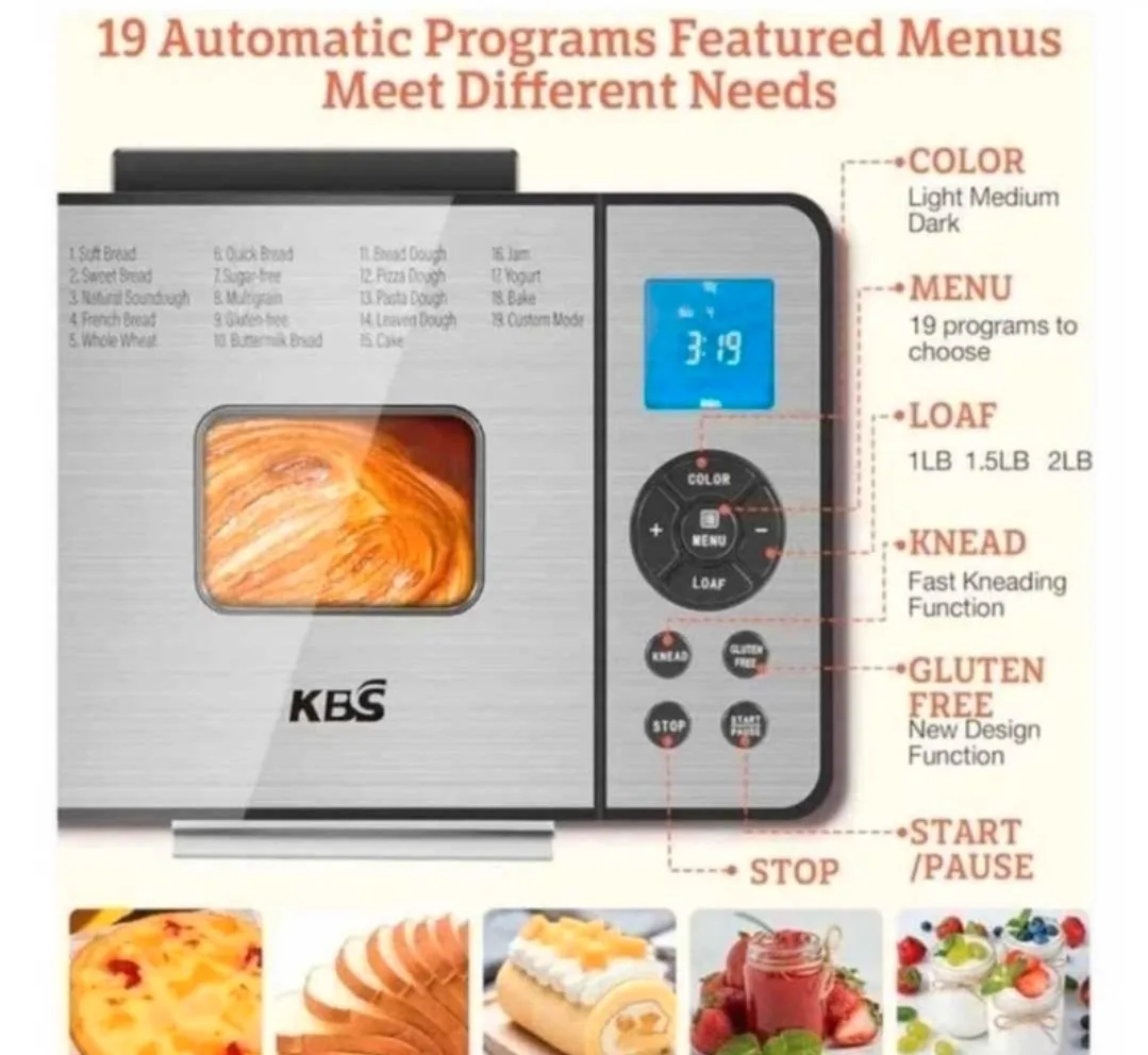 KBS Bread Maker image indicator(7)