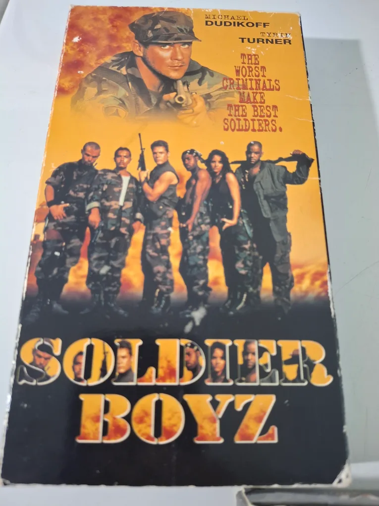 Soldier Boyz VHS Tape thumbnail