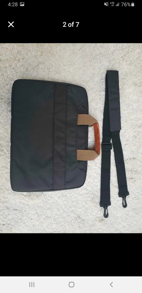 Lacdo 14-Inch Laptop Shoulder Bag