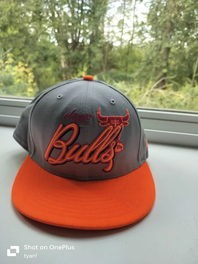New Era Chicago Bulls Hat - Grey & Orange