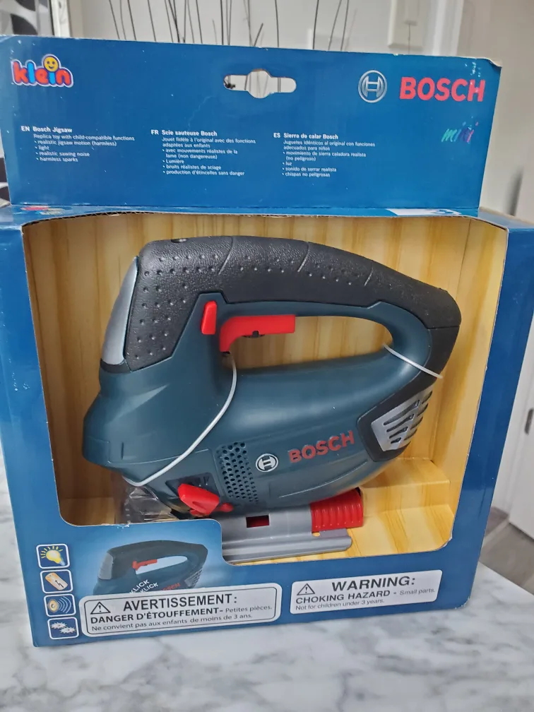 Bosch Mini Jigsaw Toy - New in Box! thumbnail
