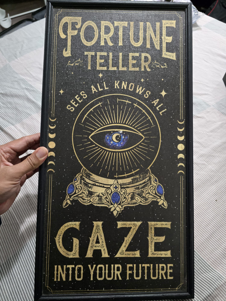 Fortune Teller Framed Wall Art