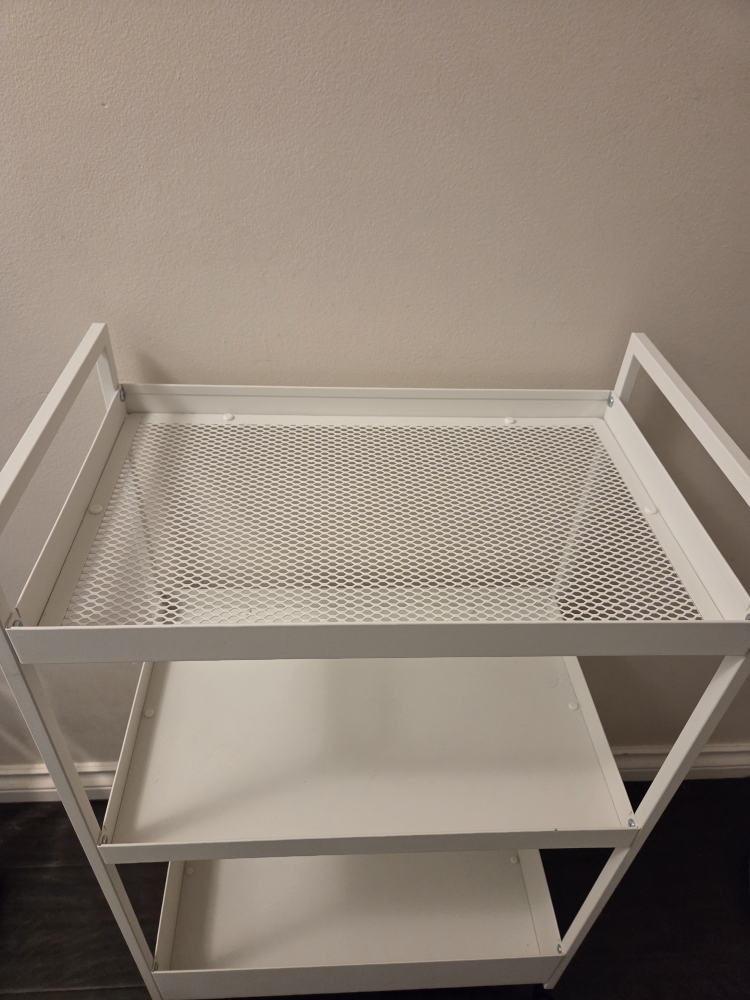 IKEA NISSAFORS White Utility Cart - photo 2
