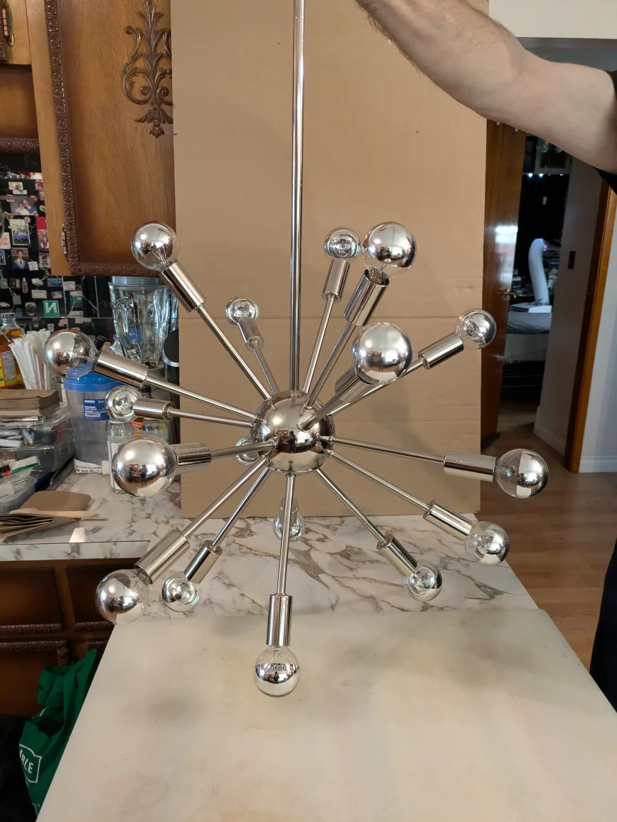 Sputnik Ceiling Light ( Chandelier ) image indicator(3)