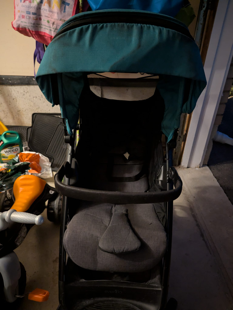 Evenflo Stroller - Teal & Grey - photo 4