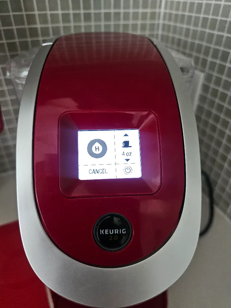 Keurig 2.0 K200 Coffee Maker - Red image indicator(6)