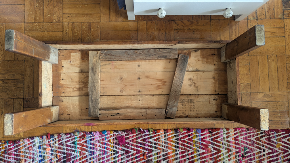 Handmade Wooden Coffee Table - photo 4