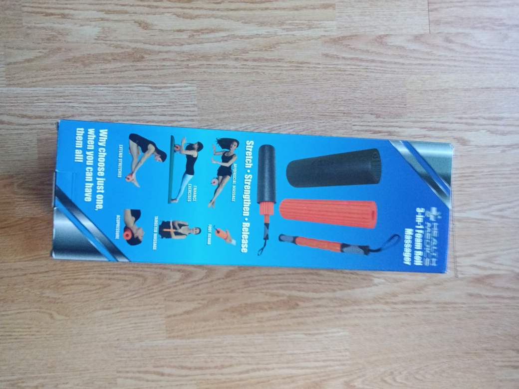 Health Medics 3-in-1 Foam Roll Massager