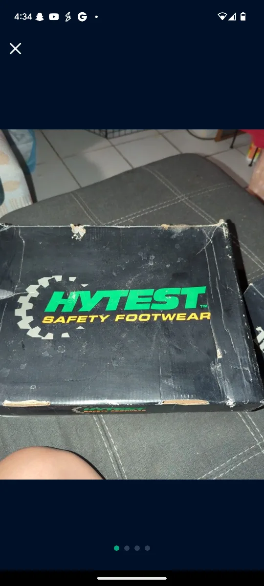 HYTEST 6" Hiker Waterproof Comp Toe EH Black - Size 10M thumbnail
